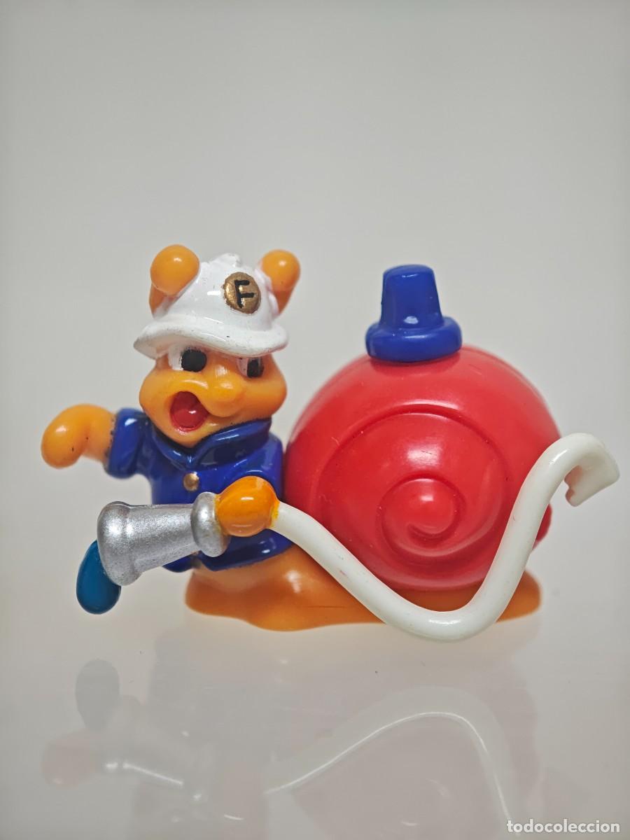 Figuras de goma Kinder: FIGURA KINDER FERRERO FAMILIA CARACOL CON CASA