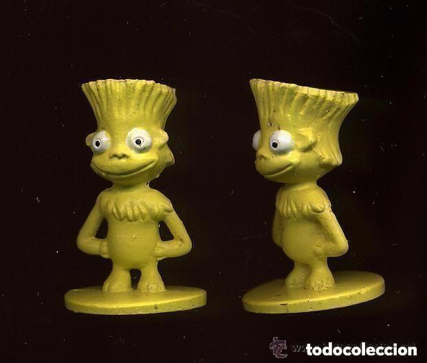 Figuras de goma y PVC: FIGURAS 2 LUNIS IGUALES MUY PEQUE&Ntilde;AS - DE UNOS 3 CM