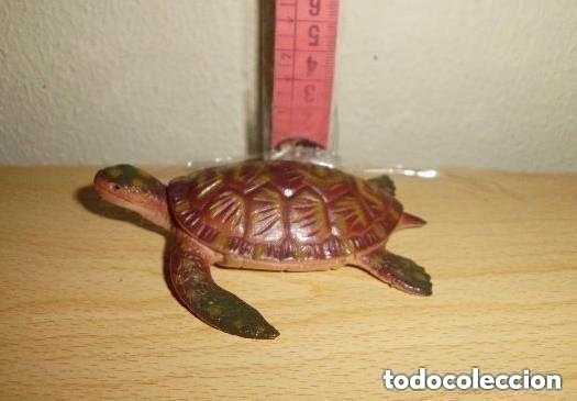 Figuras de goma y PVC: tortuga marina de goma pvc muy bien detallada