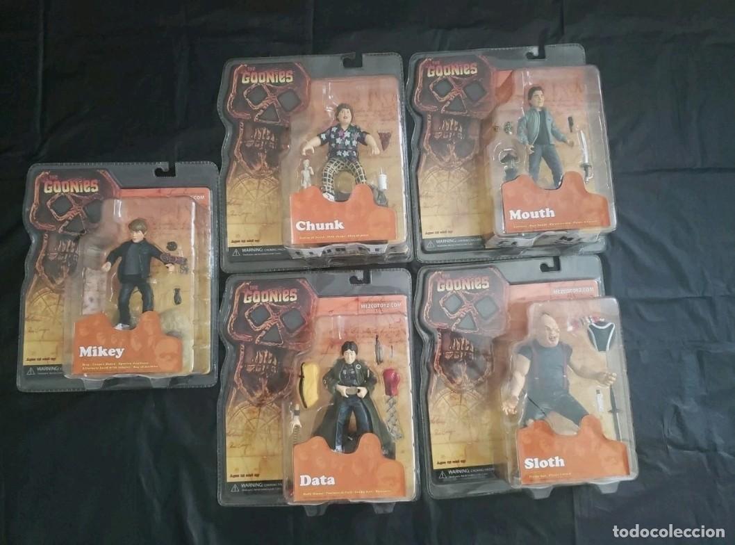Figuras de goma y PVC: Colecci&oacute;n figuras mu&ntilde;ecos Los Goonies - marca Mezco - muy rara (juguetes kenner hasbro playmates)