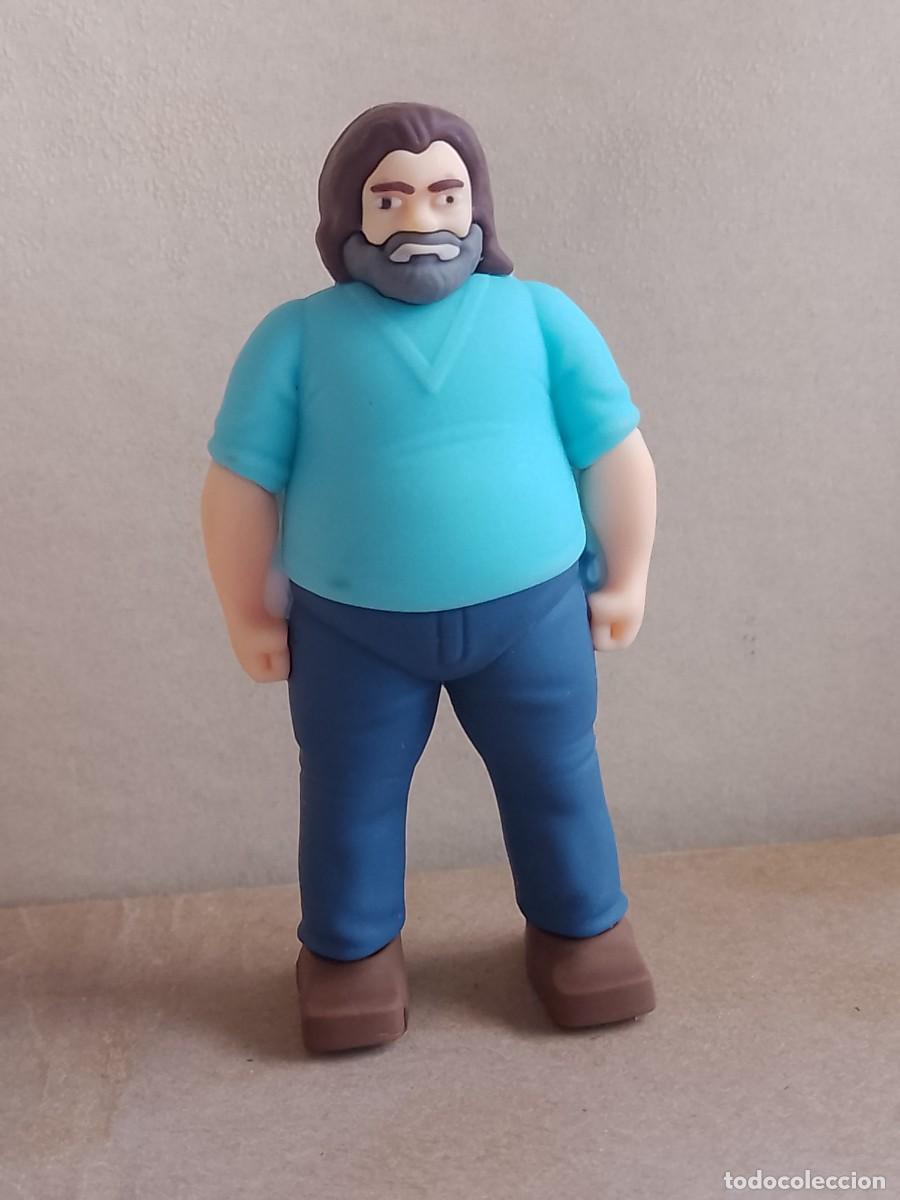 Figuras de goma y PVC: FIGURA PVC STEVE DE MINECRAFT