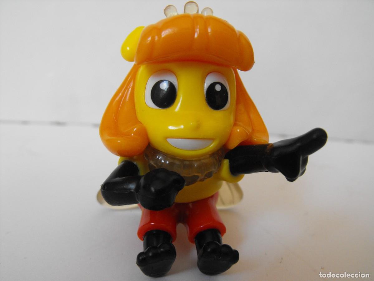 Gummi- und PVC-Figuren: Abeja reina con mochila.