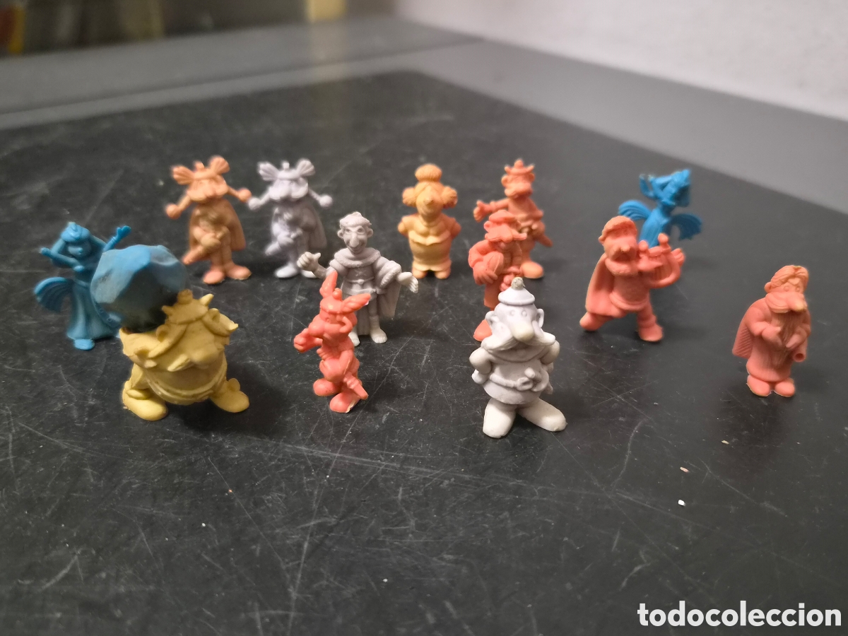 Figuras de goma y PVC: DUNKIN SERIE ASTERIX Y OBELIX ORIGINAL GRAN LOTE COLECCION