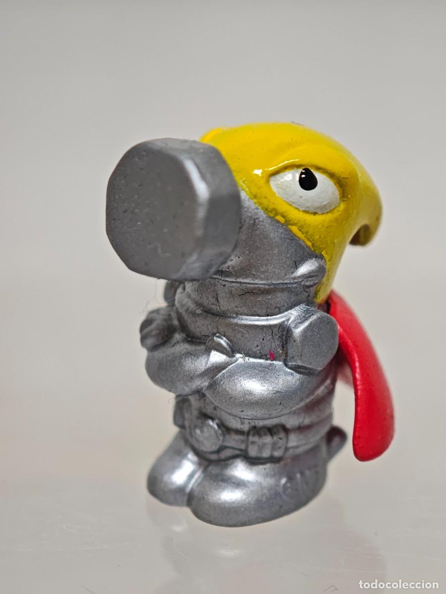 Figuras de goma y PVC: MU&Ntilde;ECO FIGURA SUPERZINGS SERIE 1 PLATA