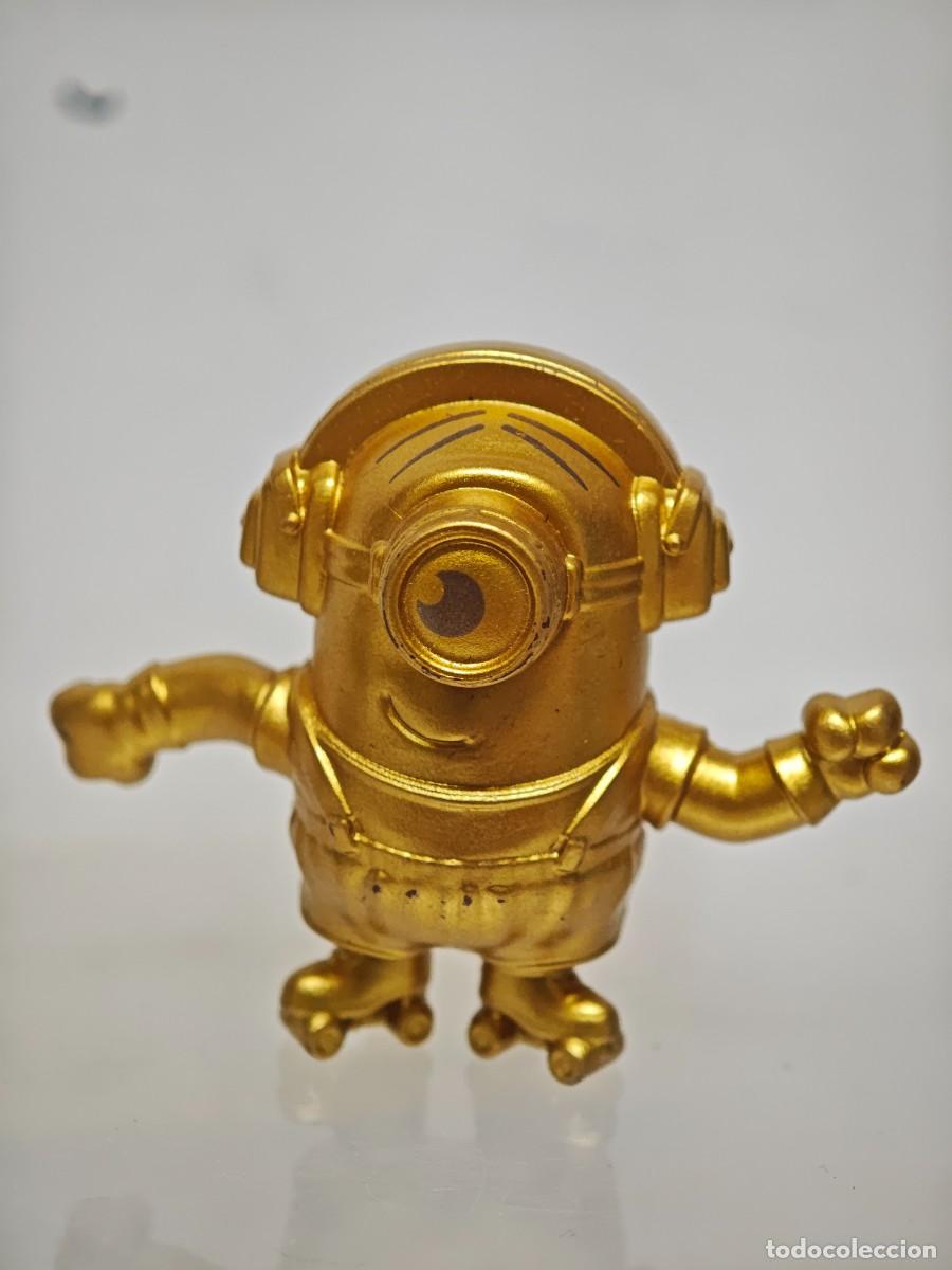 Figuras de goma y PVC: FIGURA MINIONS DORADO MCDONALD'S MCDONALDS 2019 PELICULA GRU MI VILLANO FAVORITO