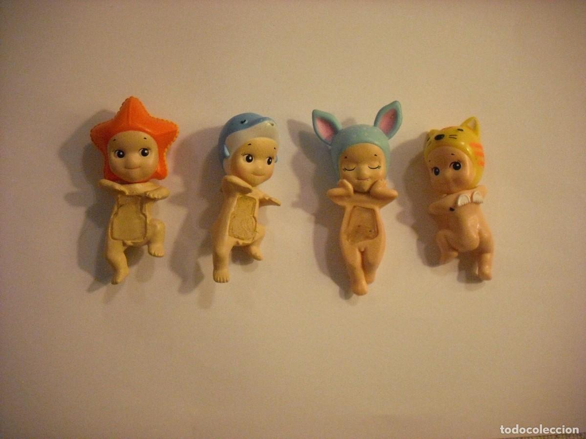Gummi- und PVC-Figuren: SONNY ANGEL HIPPER, LOTE DE 4 FIGURITAS , PVC