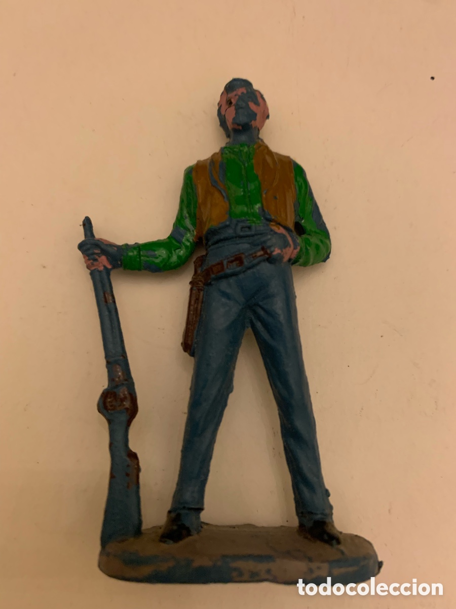 Figuras de goma y PVC: BONANZA. BEN CARTWRIGHT. COMANSI.