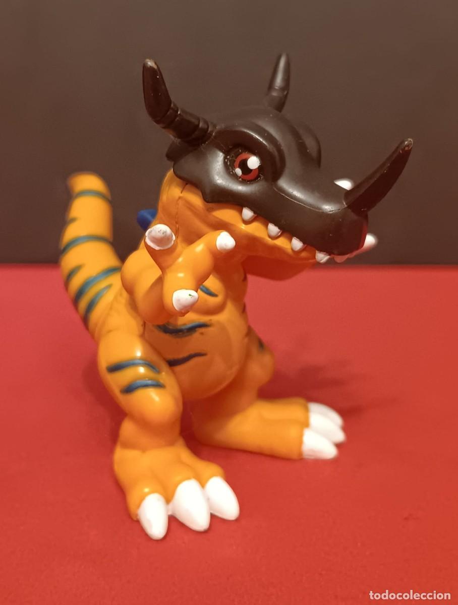 Figuras de goma y PVC: FIGURA ARTICULADA SERIE DIGIMON GREYMON BANDAI 1999