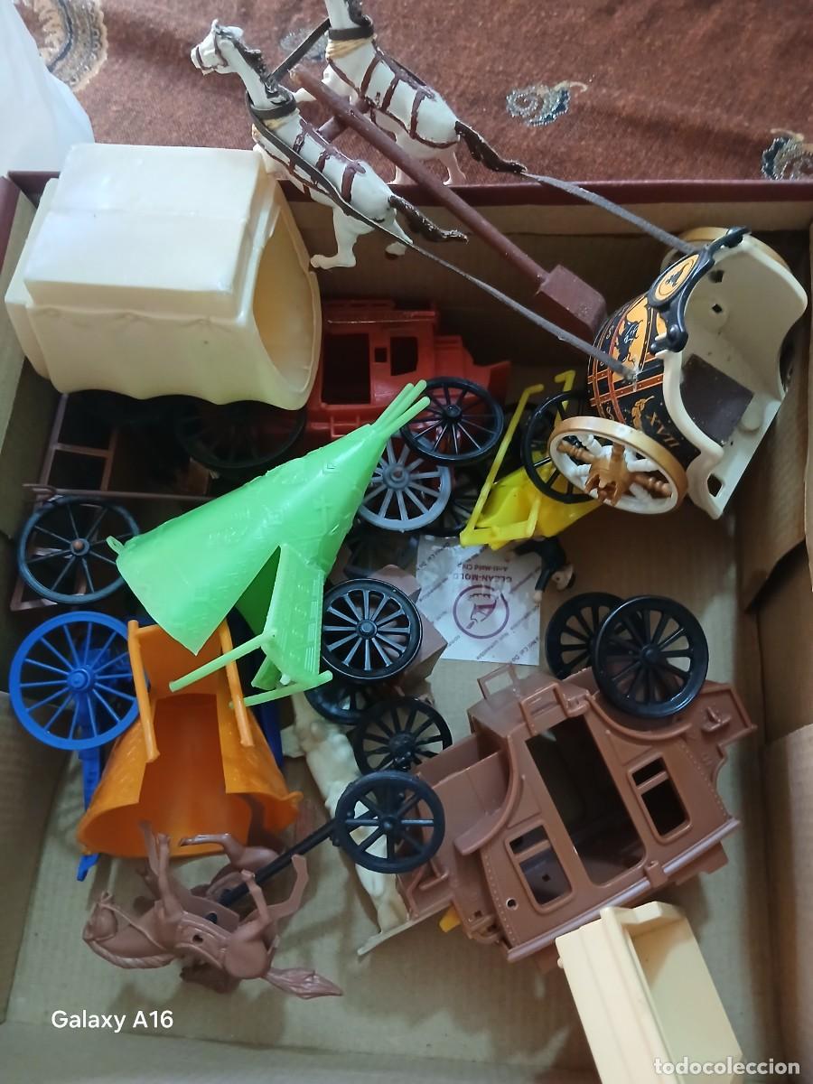 Figuras de goma y PVC: SOLDADOS DE PLASTICO LOTE TRABAJO COMPLEMENTOS - Foto 2