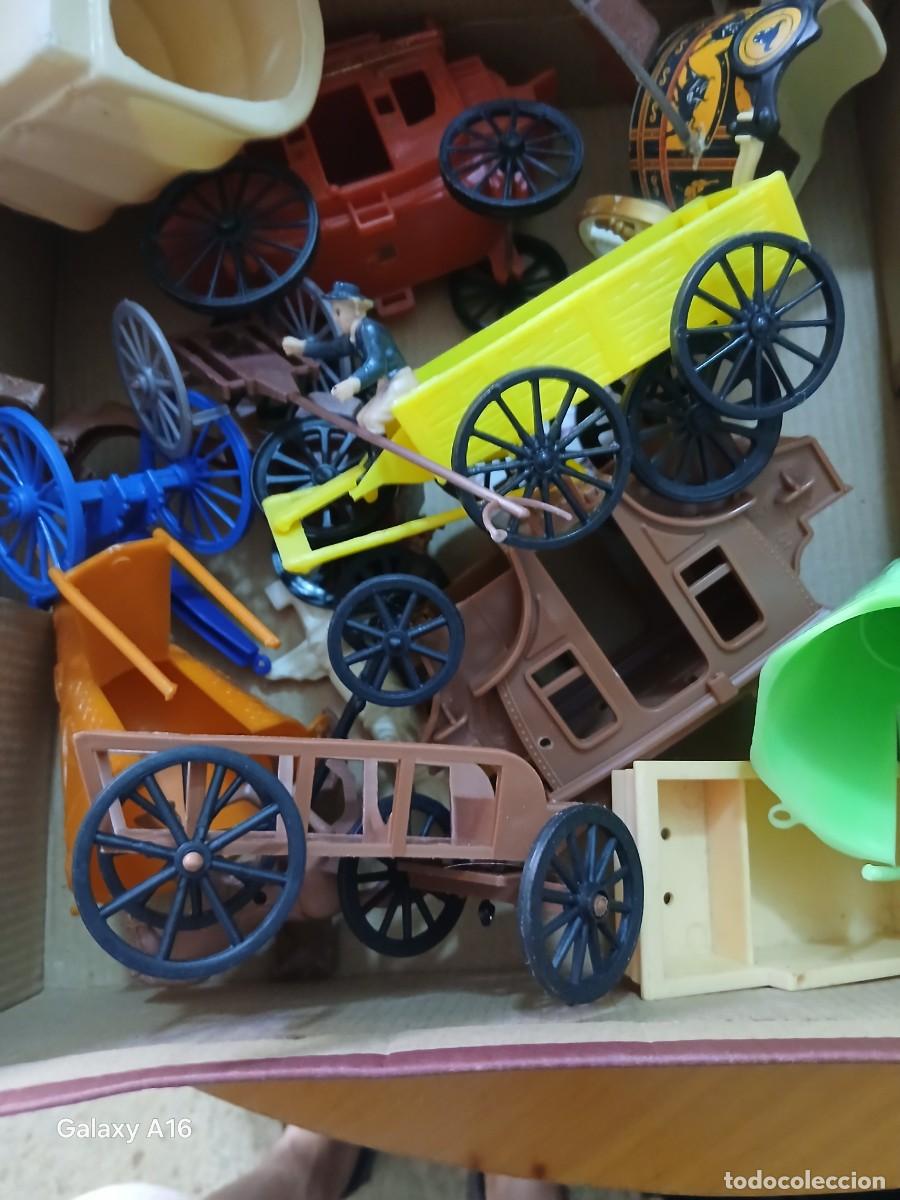 Figuras de goma y PVC: SOLDADOS DE PLASTICO LOTE TRABAJO COMPLEMENTOS - Foto 3