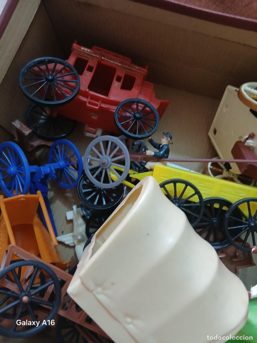 Figuras de goma y PVC: SOLDADOS DE PLASTICO LOTE TRABAJO COMPLEMENTOS - Foto 4