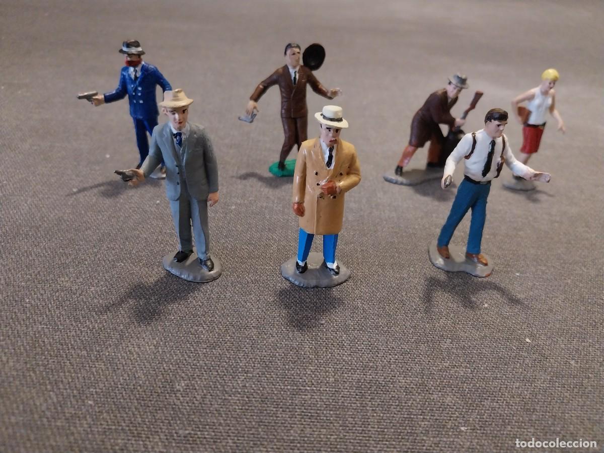 Figuras de goma y PVC: LOS INTOCABLES. INCLUYE FIGURAS DE ELIOT NESS Y AL CAPONE