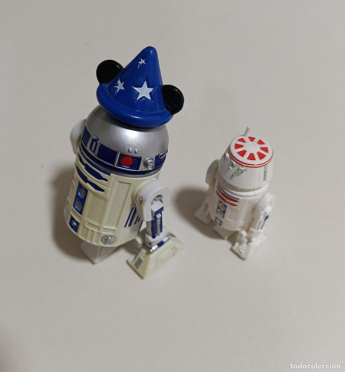Figuras de goma y PVC: FIGURA R2D2 Disney Parks Droid Factory mu&ntilde;eco GORRO MICKEY MOUSE fantasia fantasy r5d4 androide