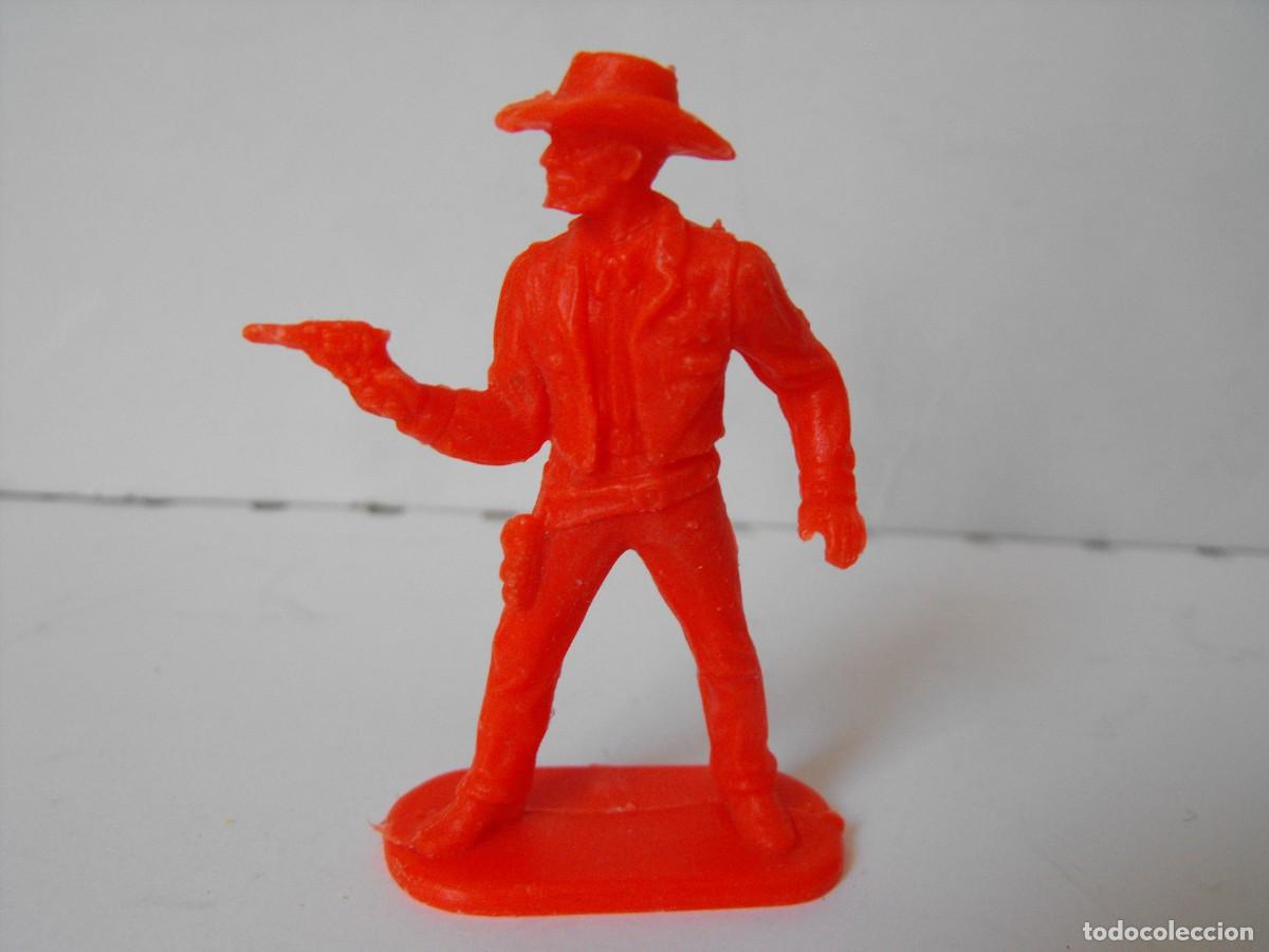 Figuras de Borracha e PVC: Figura de vaquero del oeste.