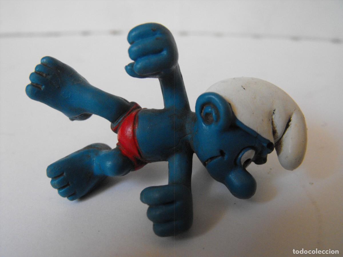 Figuras de Borracha e PVC: FIGURA de Pitufo, PEYO