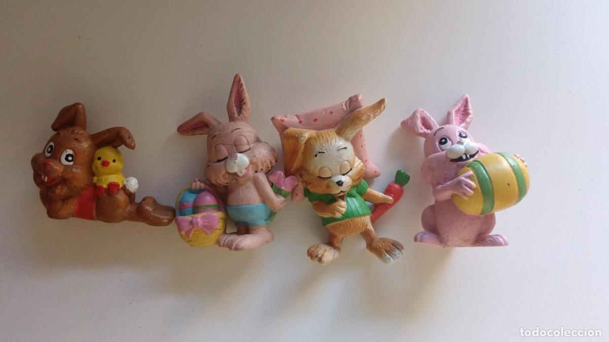 Figuras de Borracha e PVC: 4 Figuras pvc de Maia borges