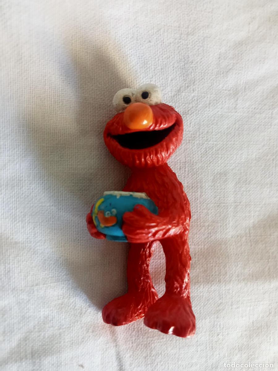 Figuras de goma y PVC: Elmo con pecera - Yolanda &ndash; Figura de PVC &ndash; Coleccionismo