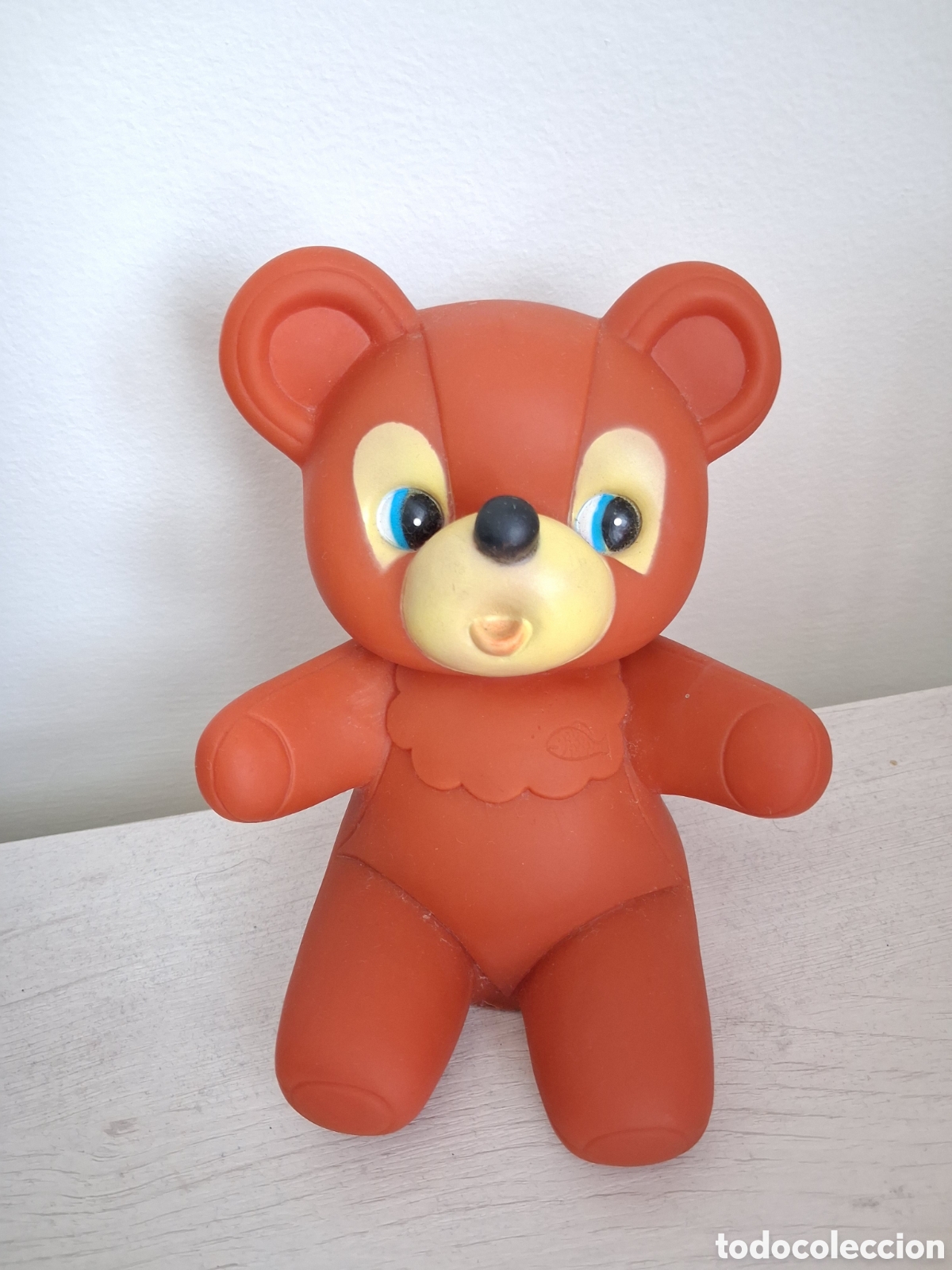 Rubber and PVC Figures: MU&Ntilde;ECO GOMA OSITO JACKY BOSQUE TALLAC