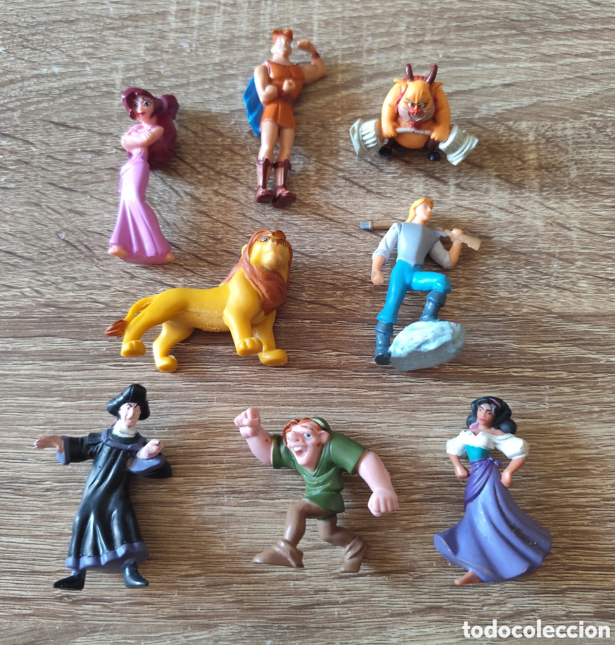 Figuras de goma y PVC: Figuras Disney Peque&ntilde;as pvc Nestle precio por cada uno
