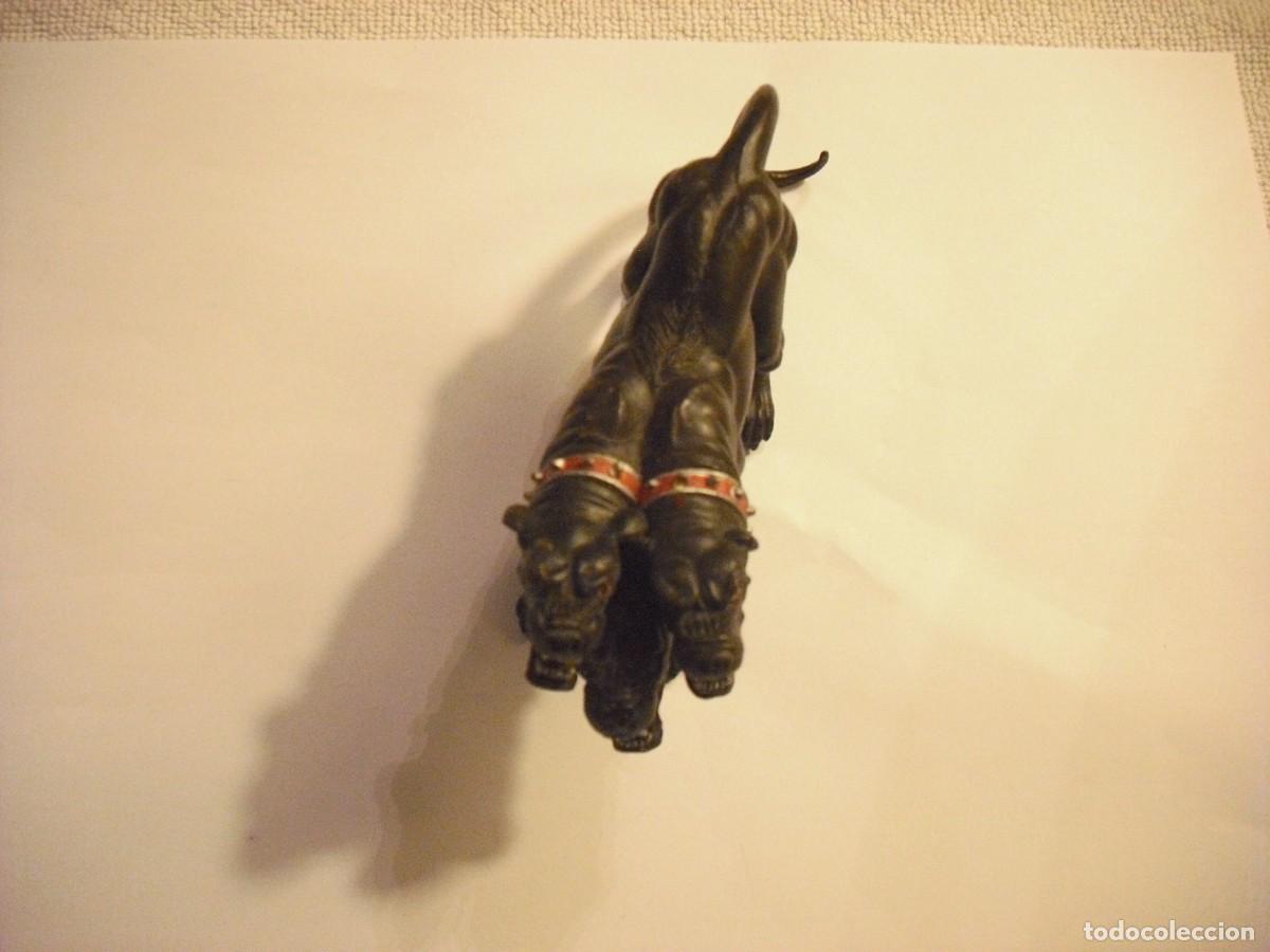 Figure di Gomma e PVC: FIGURA DE PERRO DE TRES CABEZAS, CERBERO, DE PAPO