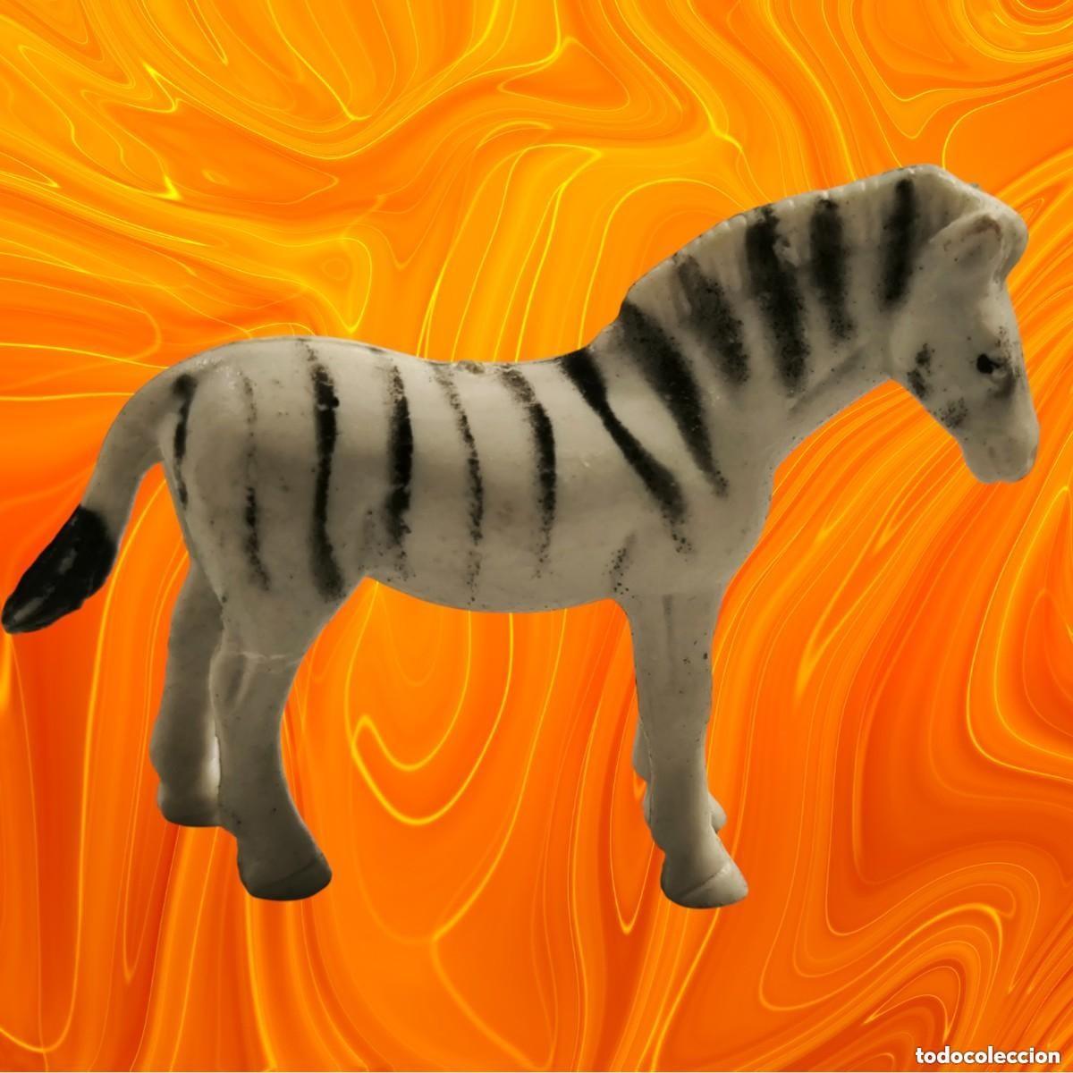 Figure di Gomma e PVC: Figura Cebra Juguete &ndash; Miniatura Animal Salvaje De Colecci&oacute;n