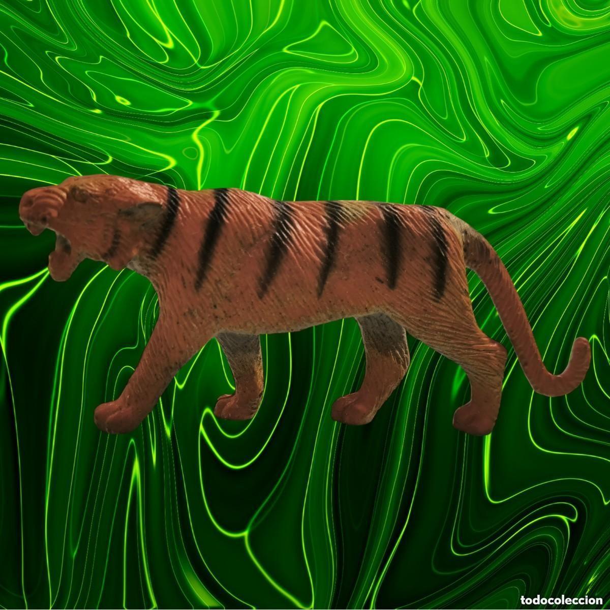 Figure di Gomma e PVC: Tigre Salvaje, Figura de Juguete &ndash; Animal Realista De Colecci&oacute;n