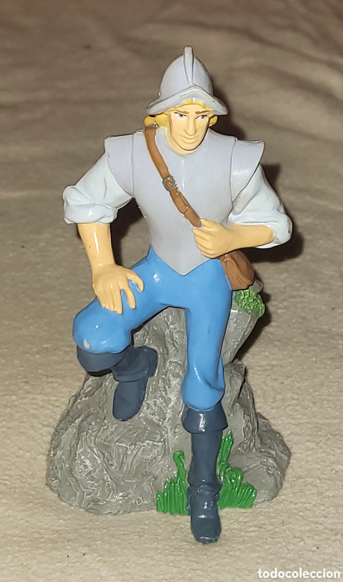Figuras de goma y PVC: Bonita figura pvc/resina Tienda Disney Store Lol Classics Pocahontas John Smith