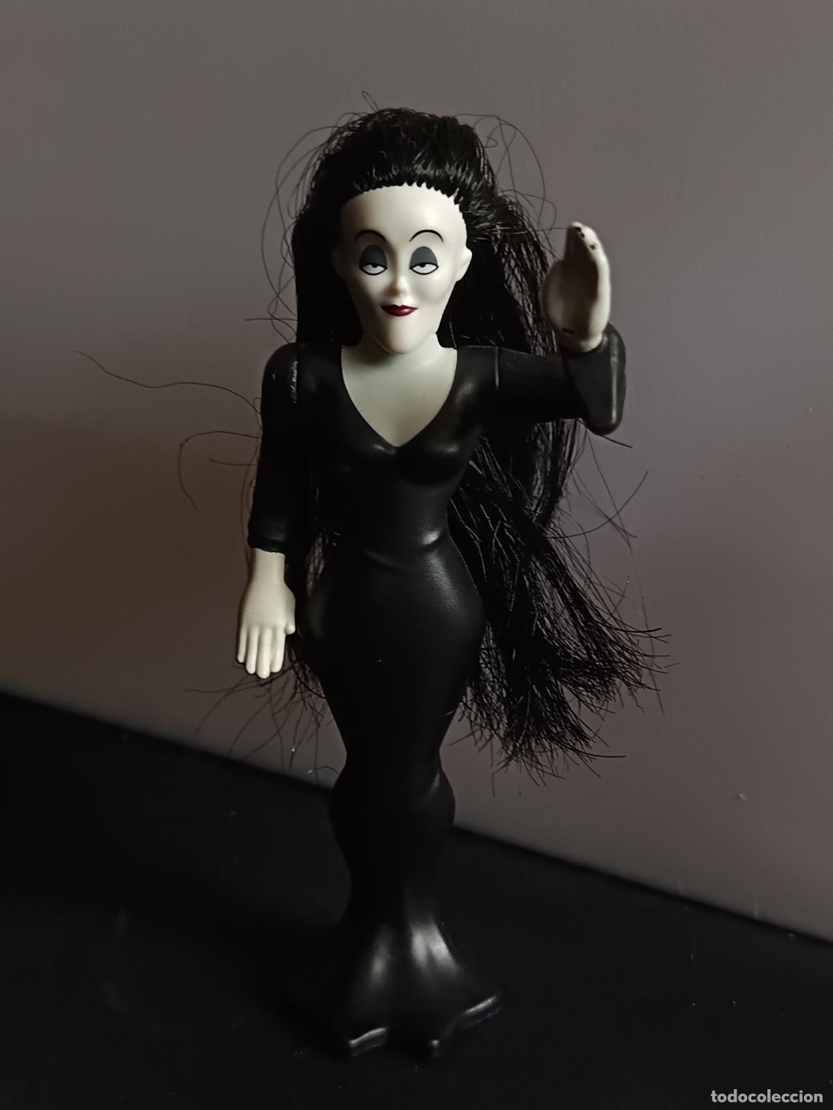 Rubber and PVC Figures: Morticia Addams, LA FAMILIA ADDAMS Figura Monstruo de PVC 12 centimetros