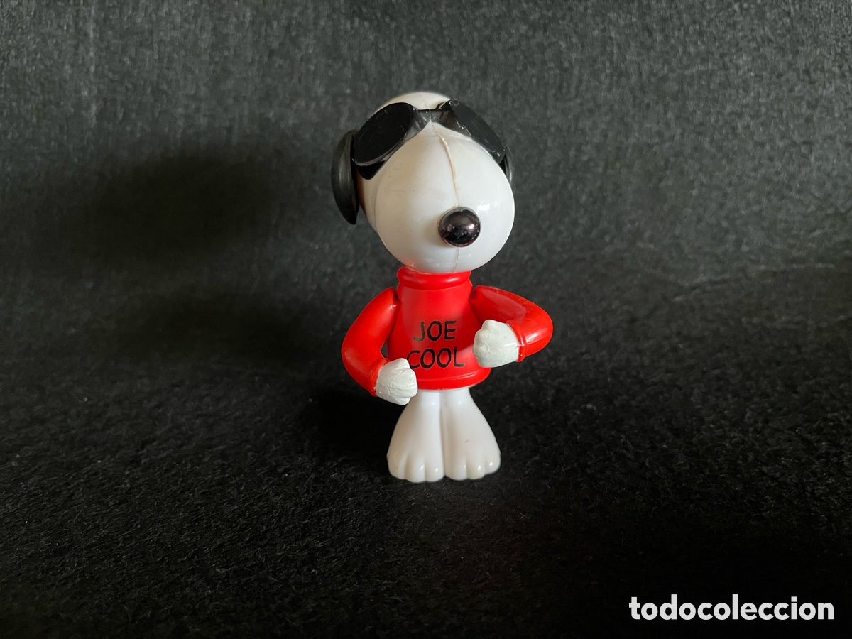Figuras de goma y PVC: Snoopy &ldquo;Joe Cool&rdquo; de Burger King a&ntilde;os 80
