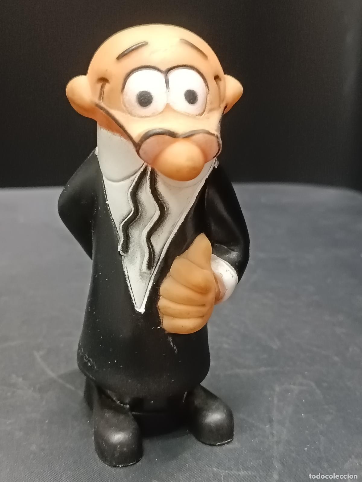 Gummi- und PVC-Figuren: MORTADELO Figura de Goma/ Bote de caramelos de BRB/ Iba&ntilde;ez 1994 Ediciones B. 15 centimetros
