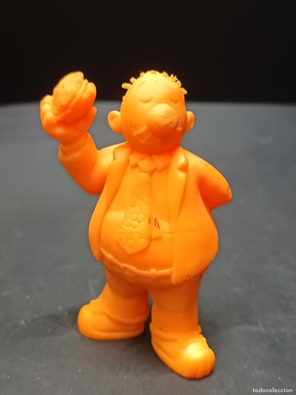 Figuras de goma y PVC: PILON de POPEYE - 1993 YOLANDA Figura de Goma Monocroma 10 centimetros.