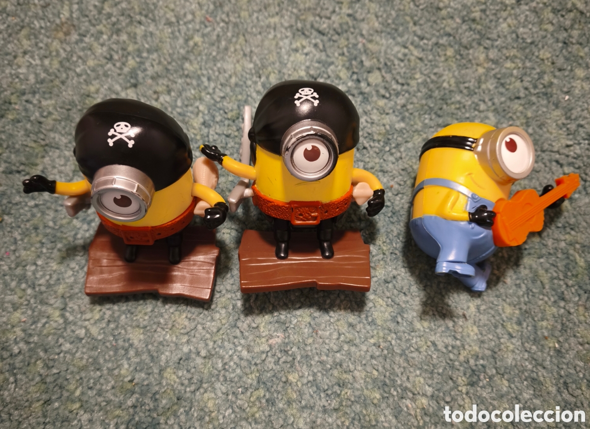 Figuras de goma y PVC: Figura de Minions de Happy meals