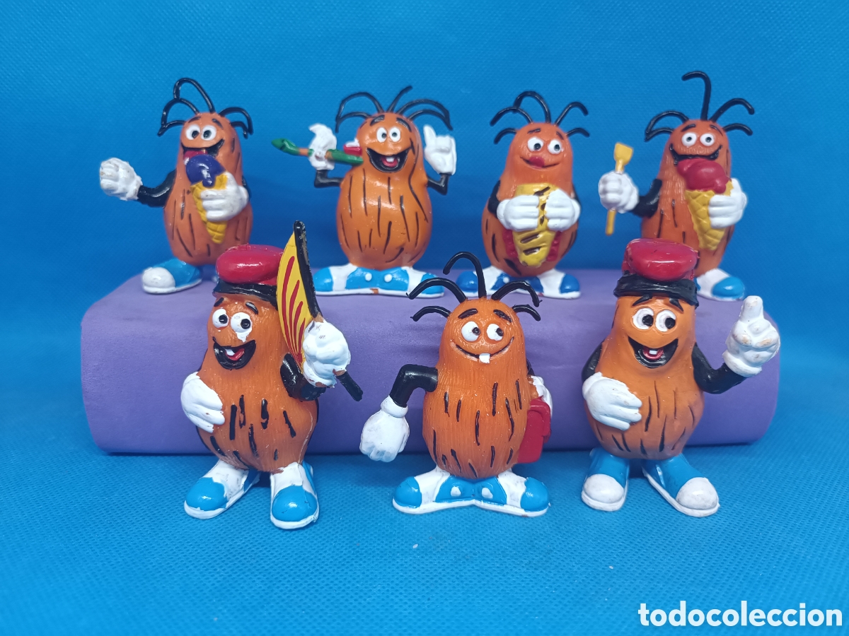 Figuras de goma y PVC: Familia completa PVC Casimiro Yolanda Comansi