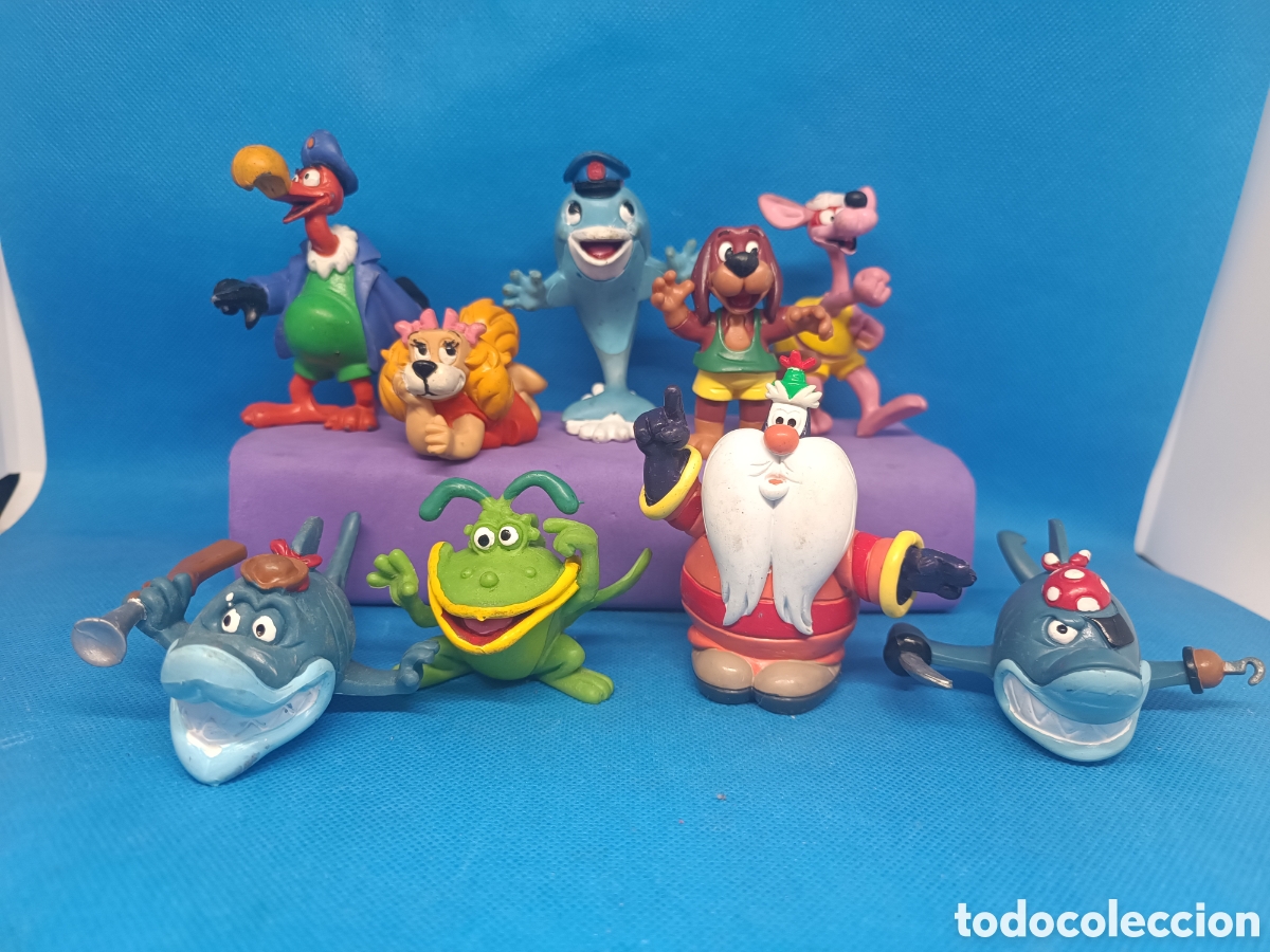 Gummi- und PVC-Figuren: Familia completa PVC Delfy y sus amigos Comics Spain