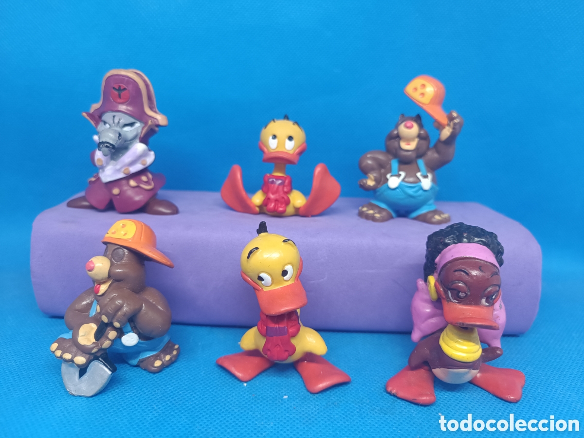 Gummi- und PVC-Figuren Schleich: Familia completa PVC Alfred J Kuack Schleich 1990