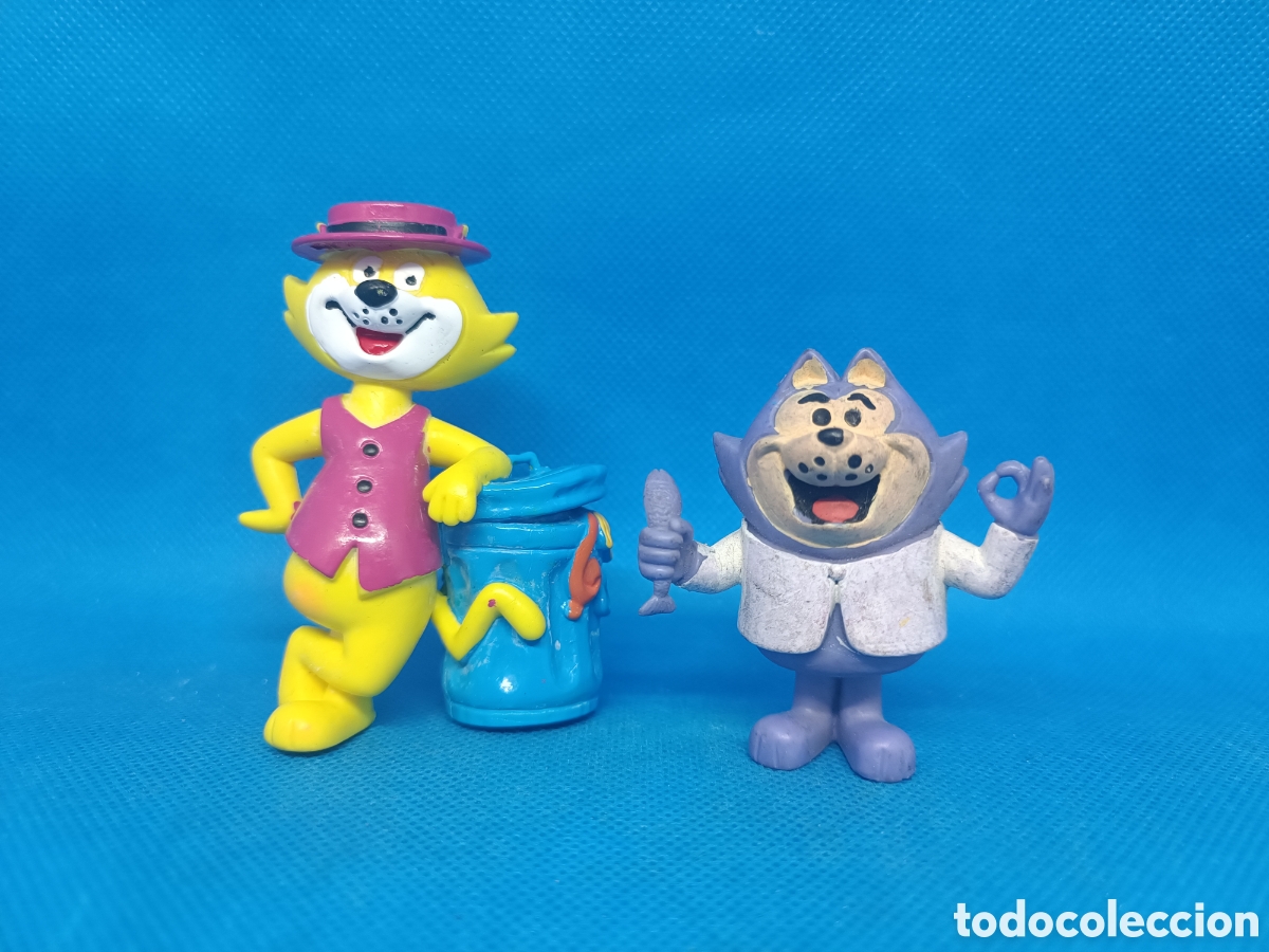Gummi- und PVC-Figuren: Figuras Don Gato y Benito Miniland 1991