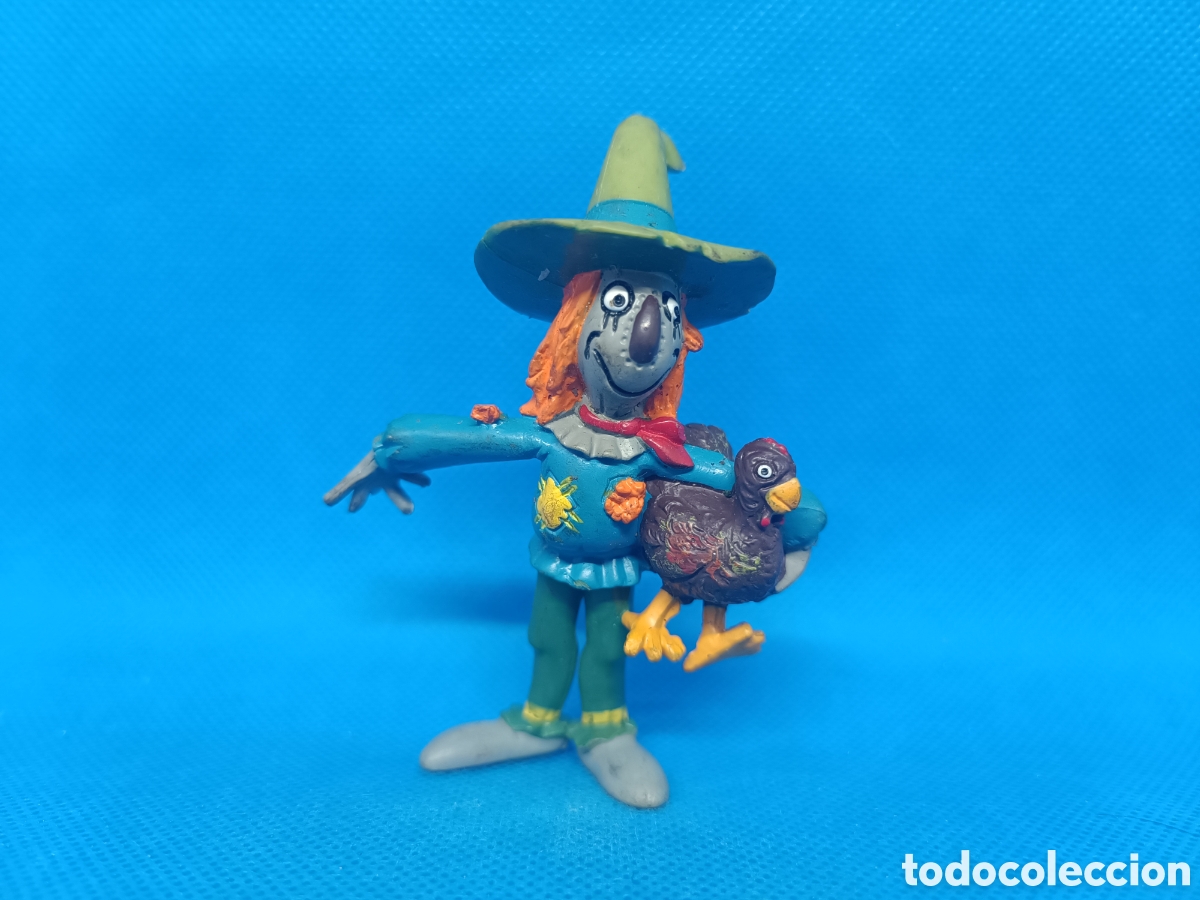 Figure di Gomma e PVC: Figura PVC Espantap&aacute;jaros del Mago de Oz Comics Spain 1987