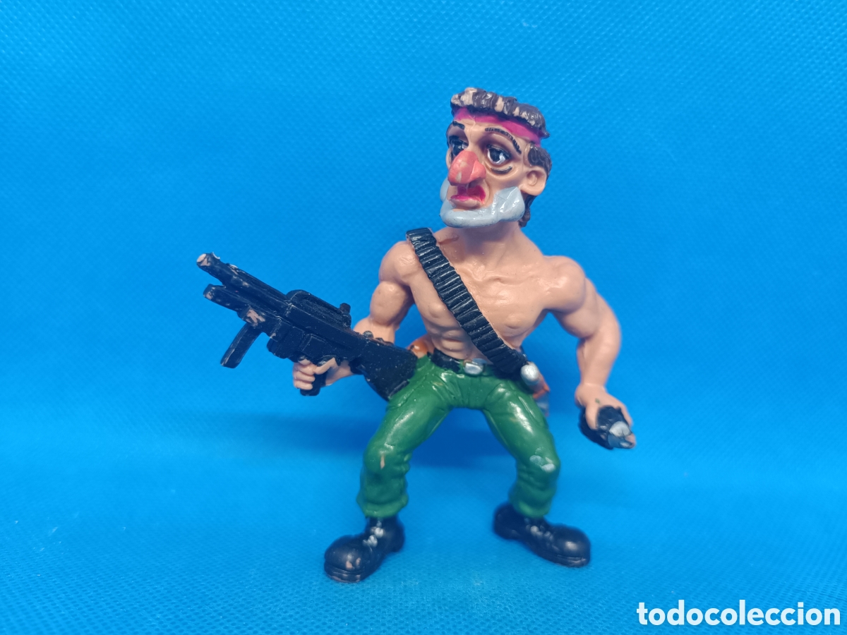 Figuras de goma y PVC: Figura PVC Rambo Sylvester Stallone Spitting image C&oacute;mics Spain