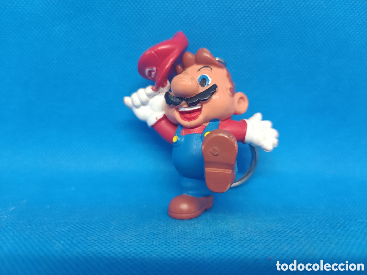 Figuras de goma y PVC: Figura PVC llavero Mario Bros Miniland 1992 Nintendo