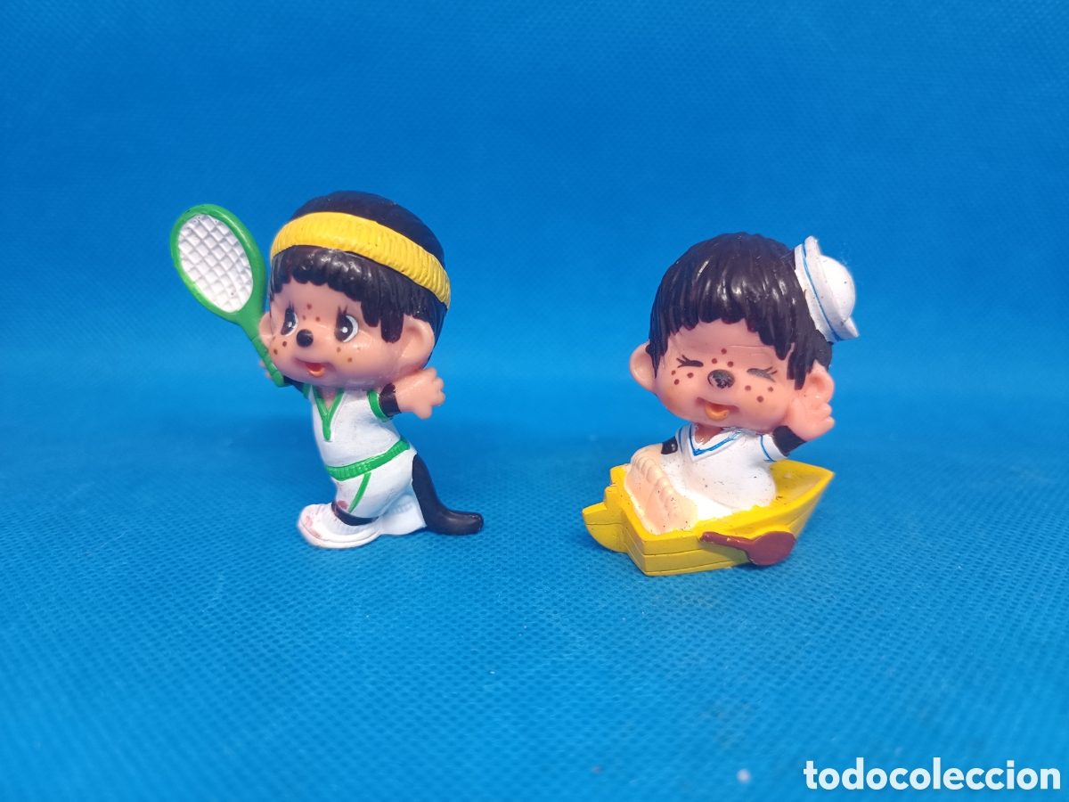 Figuras de Borracha e PVC: Figuras PVC Monkikis 1979 made in Hong Kong