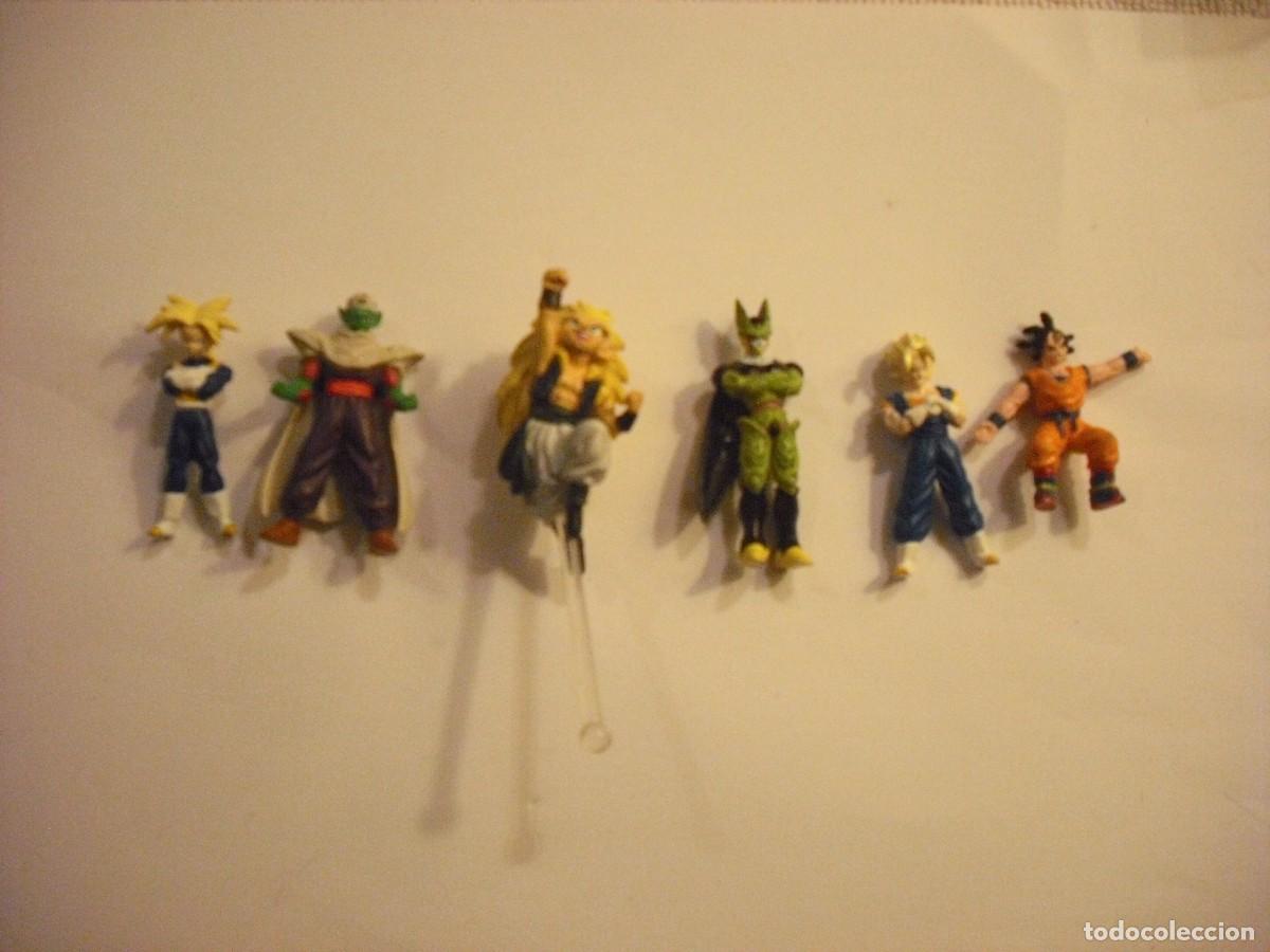 Figuras de Borracha e PVC: LOTE DE 6 PERSONAJES MINIATURA DE DRAGON BALL Z, PVC , 5 CM. APROX.