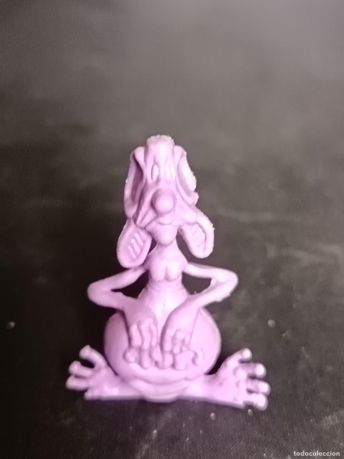 Figuras de goma y PVC: MONSTRUO, SERIE MONSTRUOSCOPIA, FABRICADO EN PL&Aacute;STICO, DUNKIN MATUTANO, ORIGINAL A&Ntilde;OS 70-80