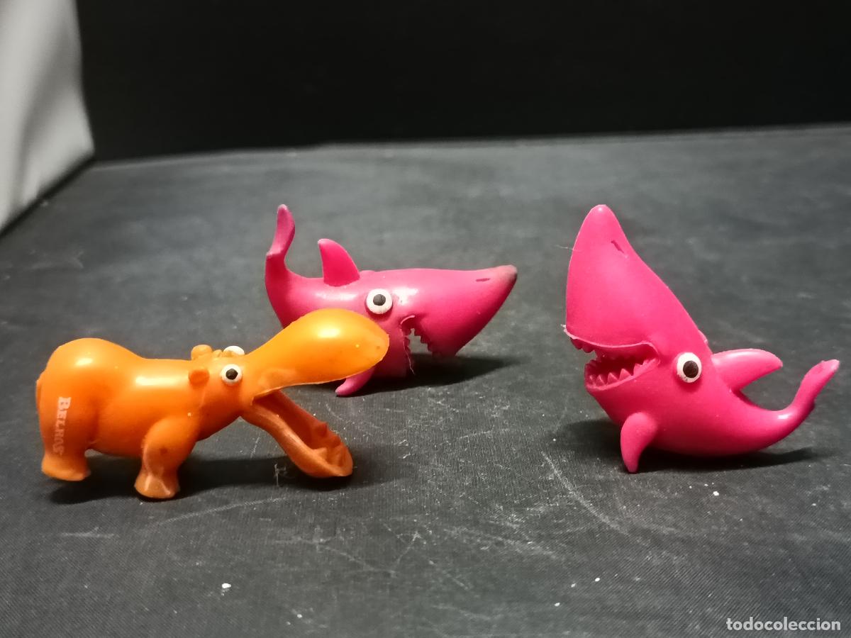 Figuras de goma y PVC: Animales animados Pvc Promocionales de BELROS. principios 2000