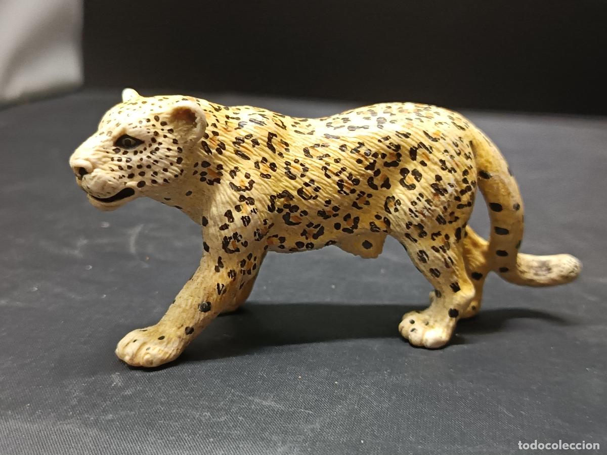 Figuras de Borracha e PVC: Leopardo o Jaguar. Figura Pvc Schleich 2005.