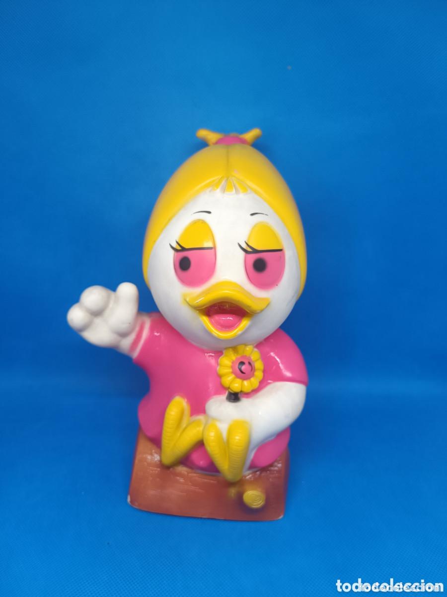 Figuras de goma y PVC: Mu&ntilde;eca goma Priscila amiga de Calimero Marca Pagot 20 cm