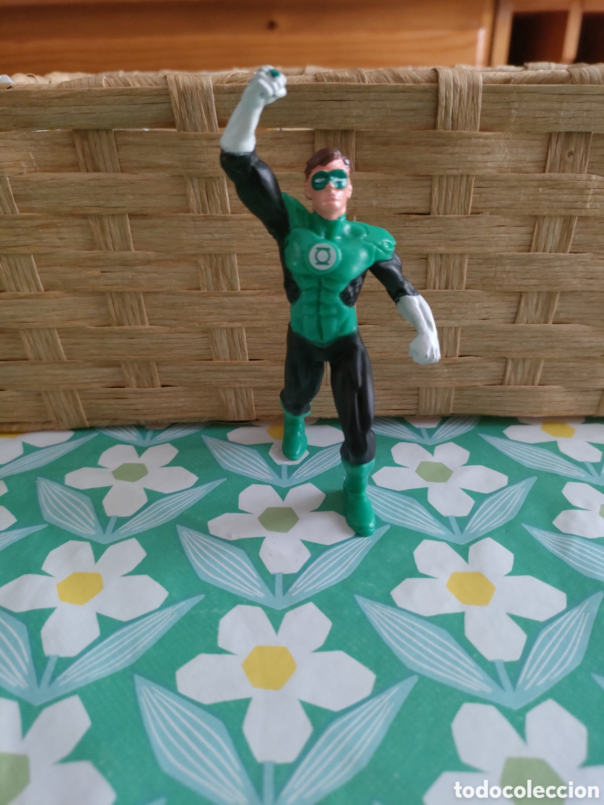 Figuras de goma y PVC: Figura pvc Green Lantern. DC Comics Comansi