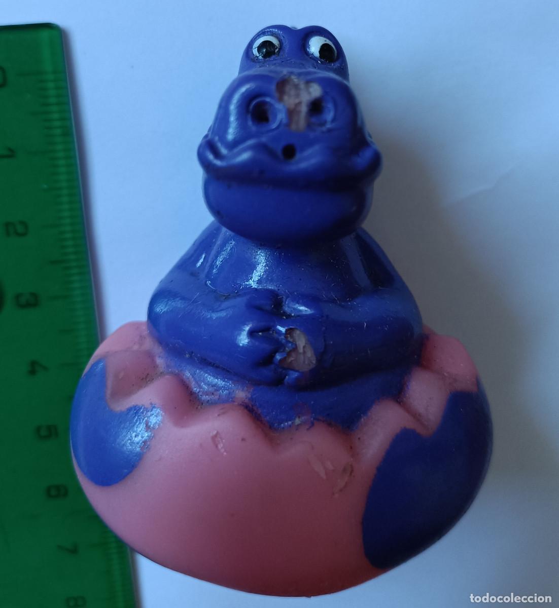 Figuras de goma y PVC: kelloggs dinosaurio mascota promocional francia mu&ntilde;eco figura dino 90's goma mu&ntilde;equito kellog promo