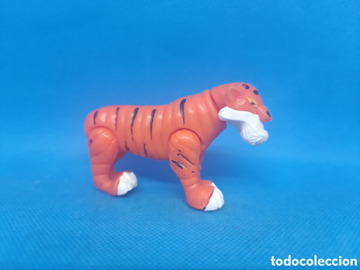 Figuras de goma y PVC: Figura Ser&eacute; Khan El libro de la selva viviente Nesquick instant&aacute;neo 1966 promocional