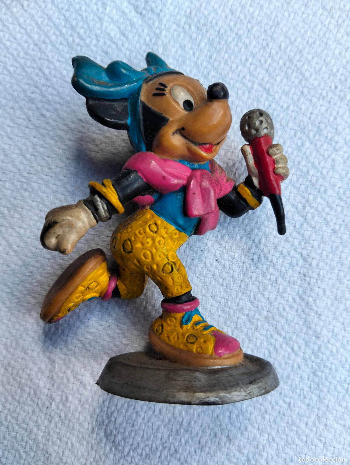Figuras de goma y PVC: Figura de goma de la Mini de Mickye Mousse de los The Walt Disney Company Bulli a&ntilde;o 1987