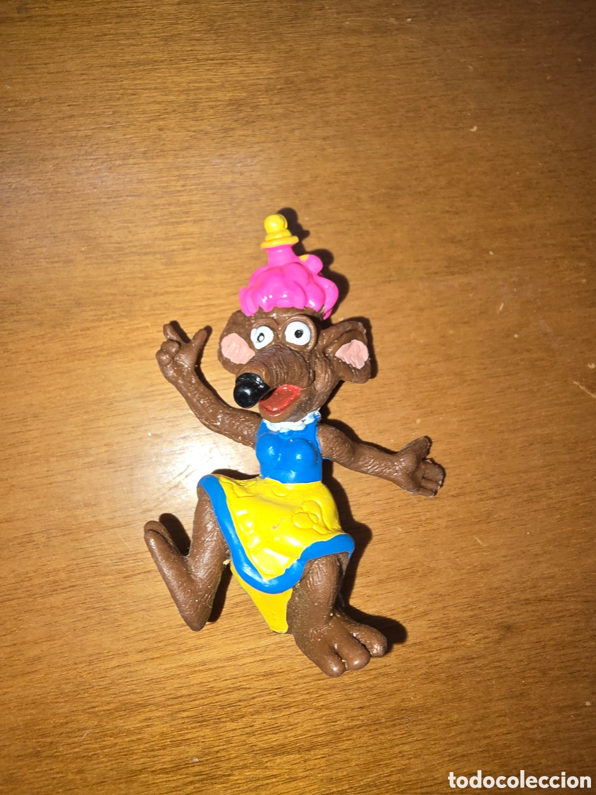 Figuras de goma y PVC: Figura pvc Rata Margarita Muppets mu&ntilde;eco colecci&oacute;n